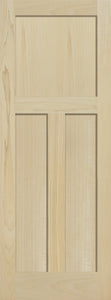 3-Panel Stained Poplar Flat - Solid Core ($$$)