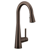 Sleek One-Handle High Arc Pulldown Wet Bar Faucet ($$$)