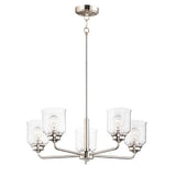 Chandeliers - Chrome + Nickel