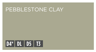 Pebblestone Clay (Included per Elevation)
