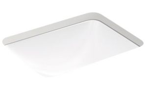 KOHLER® Caxton - Undermount Sink - Rectangle - White ($)