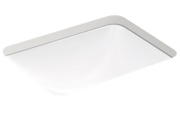 KOHLER® Caxton - Undermount Sink - Rectangle - White ($)