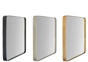 Framed Radius Corner Mirrors 30x40