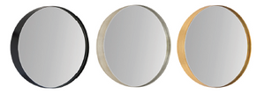 Framed Round Mirrors 30in