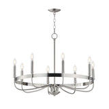 Chandeliers - Chrome + Nickel