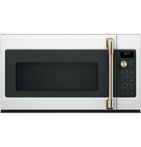 GE Cafe™ Series 1.7 Cu. Ft. Convection Over-the-Range Microwave Oven Matte White - Base Package ($$$$) (Copy) (Copy)