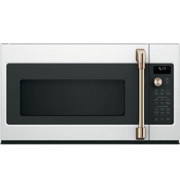 GE Cafe™ Series 1.7 Cu. Ft. Convection Over-the-Range Microwave Oven Matte White - Base Package ($$$$) (Copy) (Copy)