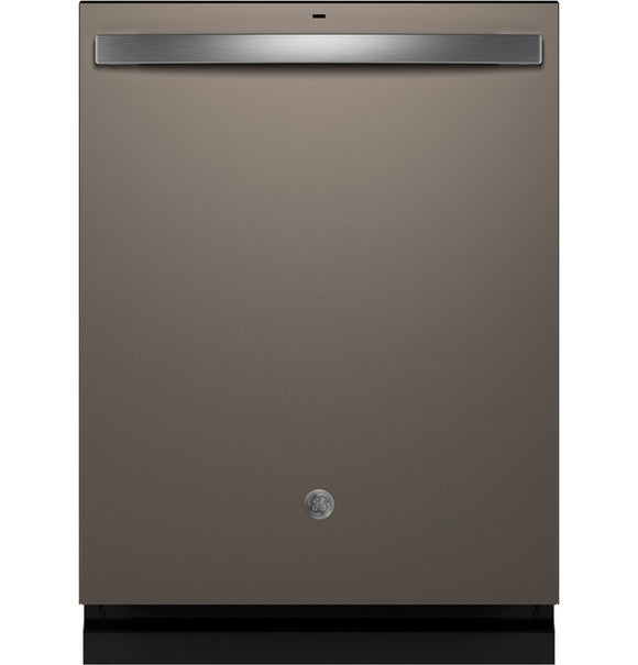 GE® ENERGY STAR Dishwasher with Top Controls - Fingerprint Resistant Slate