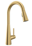 Sleek One-Handle High Arc Pulldown Kitchen Faucet (Chrome Included)