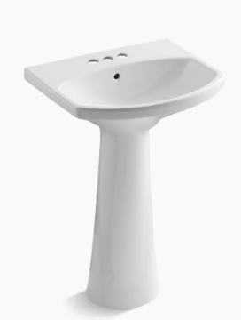 Kohler® - Cimarron Pedestal Sink (Included Powder Room Sink)