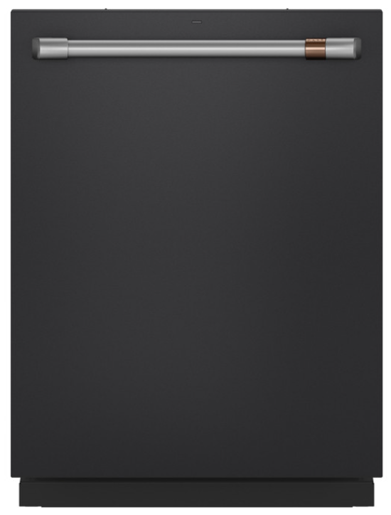 GE® Cafe™ Series Stainless Steel Interior Built-In Dishwasher with Sanitize and Ultra Wash & Dry in Black Slate - A La Carte ($$$$)