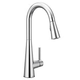 Sleek One-Handle High Arc Pulldown Kitchen Faucet (Chrome Included)