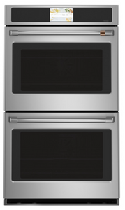 GE® Cafe™ Series 30" Smart Built-In Convection Double Wall Oven in Stainless Steel - A La Carte ($$$$$)