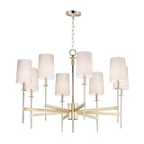 Chandeliers - Chrome + Nickel