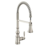 Weymouth Pre-Rinse One-Handle High Arc Pulldown Kitchen Faucet ($$-$$$$)