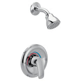 Included Bathroom Suite - Chrome