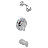 Included Bathroom Suite - Chrome