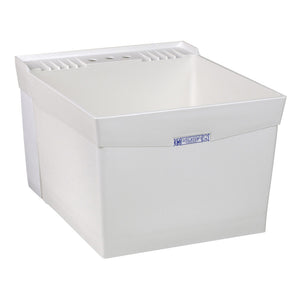 Freestanding Single Laundry Tub - Wall Mounted - Mustee 19W ($)