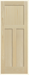 3-Panel Stained Poplar Flat Panel Smooth Solid Core ($$$)