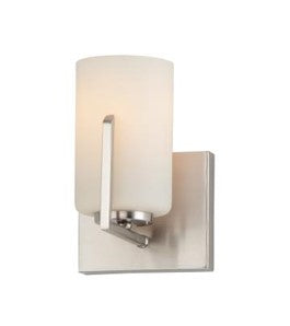 1 Light Sconce Fixture -($) (7.75”H x 5.5”W x 5.75”EXT) - Dart