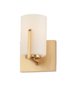 1 Light Sconce Fixture -($) (7.75”H x 5.5”W x 5.75”EXT) - Dart