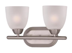 Axis Powder Vanity ($) (W 13" x H 8.5") - Satin Nickel