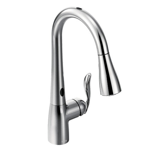Arbor One-Handle High Arc MotionSense Pulldown Kitchen Faucet ($$$$)