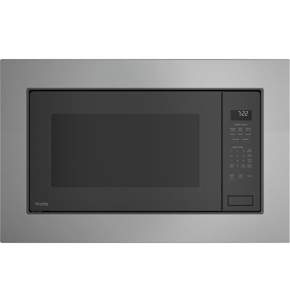GE Profile™ Series 2.2 Cubic Ft. Built-in Sensor Microwave Oven - Stainless Steel