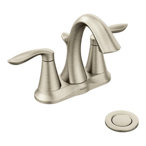 Eva Bathroom Suite Collection - Brushed Nickel ($$-$$$$$)