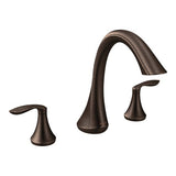 Eva Two-Handle High Arc Roman Tub Faucet