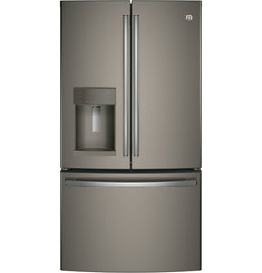 GE® ENERGY STAR® 22.2 Cu. Ft. Counter-Depth French-Door Refrigerator Slate - A La Carte ($$$$$)