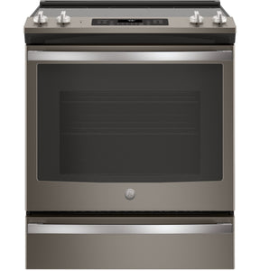 GE® 30" Slide-In Electric Convection Range Slate - A La Carte ($$$$$)