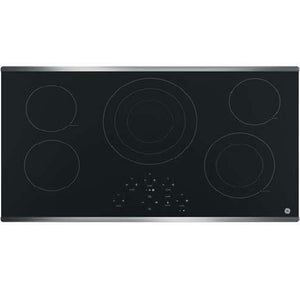 GE® 36" Built-In Touch Control Electric Cooktop Stainless Steel - A La Carte