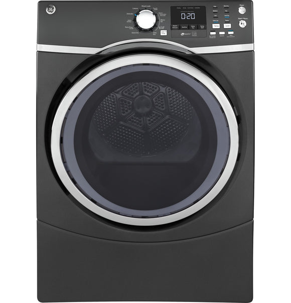 GE® 7.5 cu. ft. Capacity Front Load Gas Dryer with Steam - Gray ($$$$$)