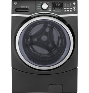 GE® 4.5 cu. ft. Capacity Front Load ENERGY STAR® Washer with Steam - Gray ($$$$$)