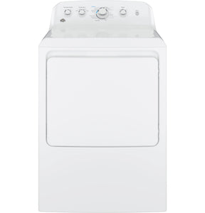 GE® 7.2 cu. ft. Capacity aluminized alloy drum Electric Dryer - White ($$$$)