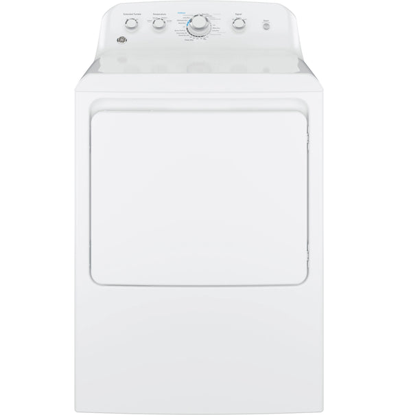 GE® 7.2 cu. ft. Capacity aluminized alloy drum Electric Dryer - White ($$$$)