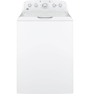 GE® 4.2 cu. ft. Capacity Top Load Washer with Stainless Steel Basket - White ($$$$)