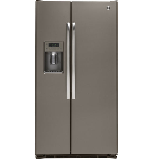 GE® 21.9 Cu. Ft. Counter-Depth Side-By-Side Refrigerator Slate - A La Carte ($$$$$)
