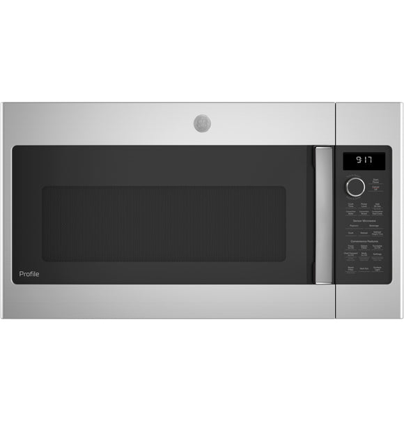 GE Profile™ Series 1.7 Cu. Ft. Convection Over-the-Range Microwave Oven Stainless Steel ($$$)