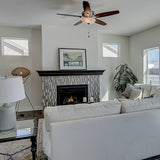 Included Mantel with Optional Side Returns
