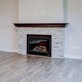 Included Mantel with Optional Side Returns