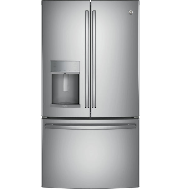 GE Profile™ Series ENERGY STAR® 22.2 Cu. Ft. Counter-Depth French-Door Refrigerator Stainless Steel - A La Carte ($$$$$)