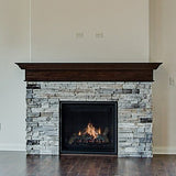 Taller Mantel with Side Returns