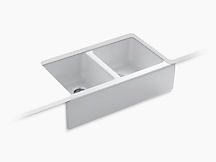 KOHLER® Hawthorne, Double Bowl Farmhouse Sink ($$$$$)