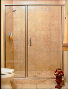 Semi-Frameless Door and Panel - Up to 48" ($$)