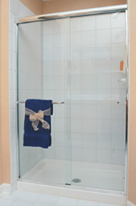 Semi-Frameless Sliding Shower Door - 54