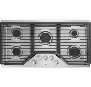 GE® 36" Built-In Gas Cooktop - Stainless Steel