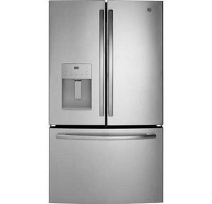 GE® ENERGY STAR® 25.6 Cu. Ft. French-Door Refrigerator - Stainless Steel