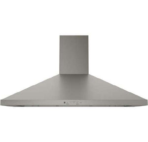 GE® 36" Wall-Mount Pyramid Chimney Hood - Slate